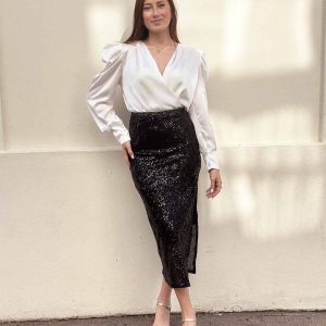 Falda de lentejuelas Agatha