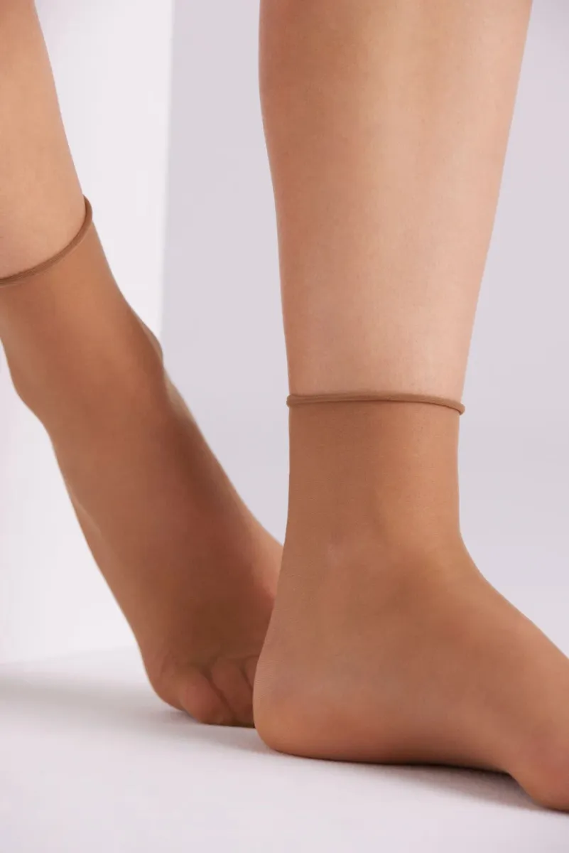 Pack 2 meda tobillera 10 Denier 18123 - Imagen 2