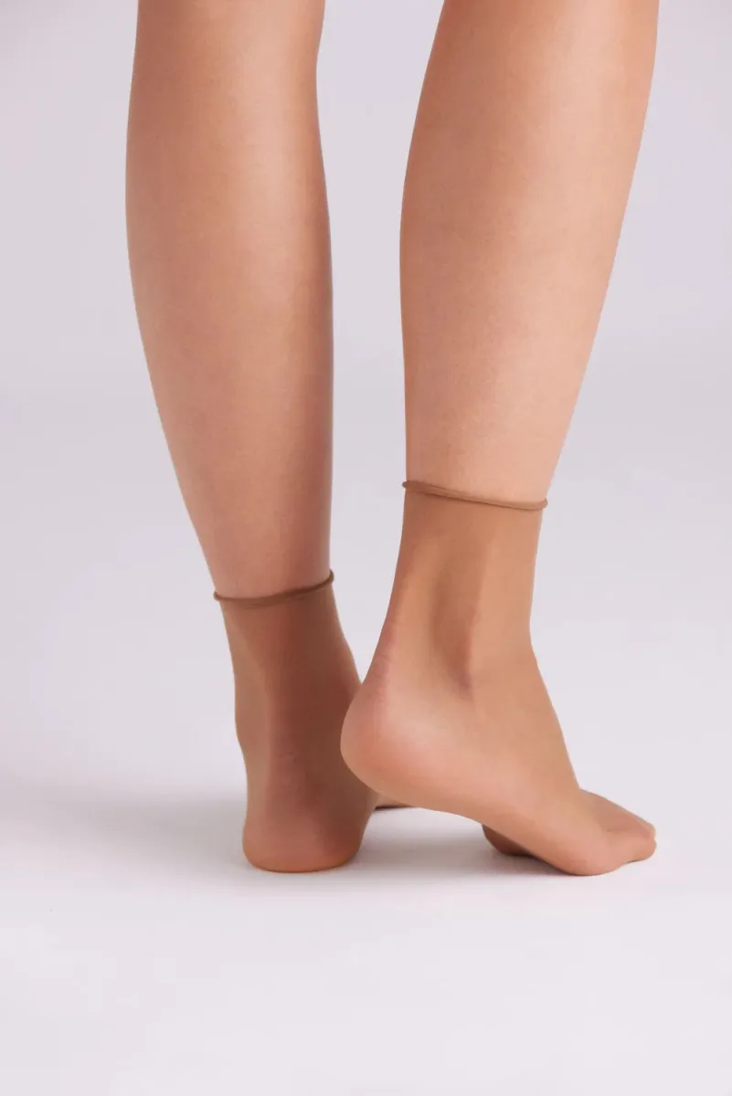 Pack 2 meda tobillera 10 Denier 18123 - Imagen 3