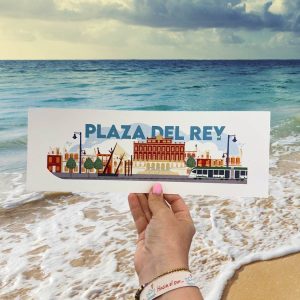 Lámina Plaza del Rey