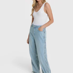 Pantalón vaquero con cordones ALIX THE LABEL