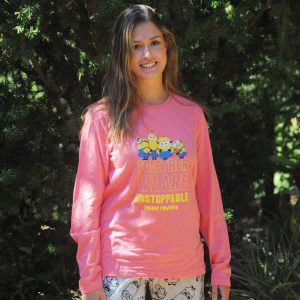 Pijama mujer largo de tejido de punto Minions