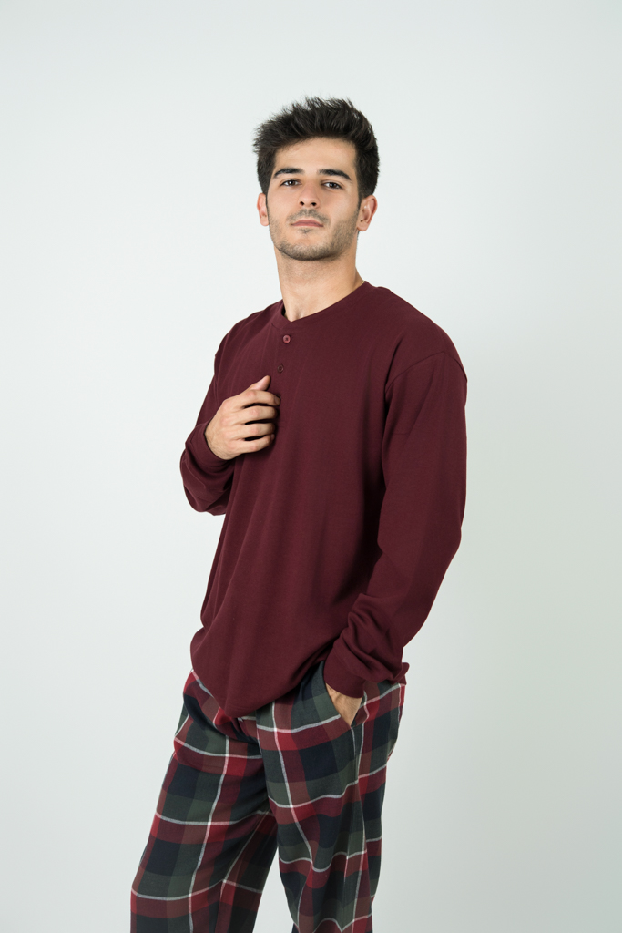 Pijama hombre Interlock Modelo 2532-21 - Imagen 2