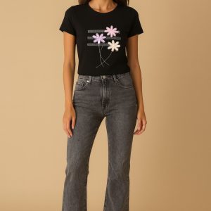 Pantalon vaquero campana