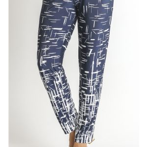 PANTALON PUNTO ESTAMPADO CENEFA