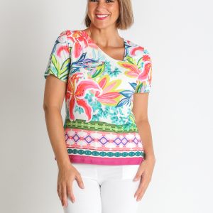 CAMISETA PUNTO ESTAMPADO CENEFA PES. RECICLADO