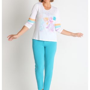 CAMISETA PUNTO ESTAMPADO PES. RECICLADO