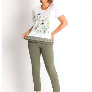 CAMISETA PUNTO ESTAMPADO PES. RECICLADO