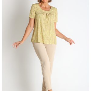 CAMISETA PUNTO ESTAMPADO JARETAS