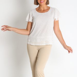 BLUSA PLUMETI ESTAMPADO