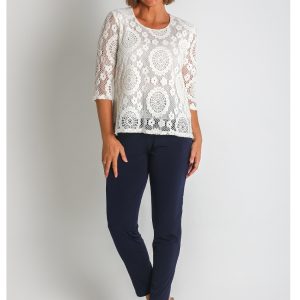 CAMISETA BLONDA MANGA 3/4