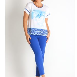 CAMISETA PUNTO ESTAMPADO PES. RECICLADO