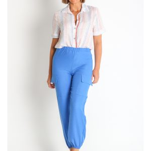 CAMISA RAYAS VISCOSA-LINO