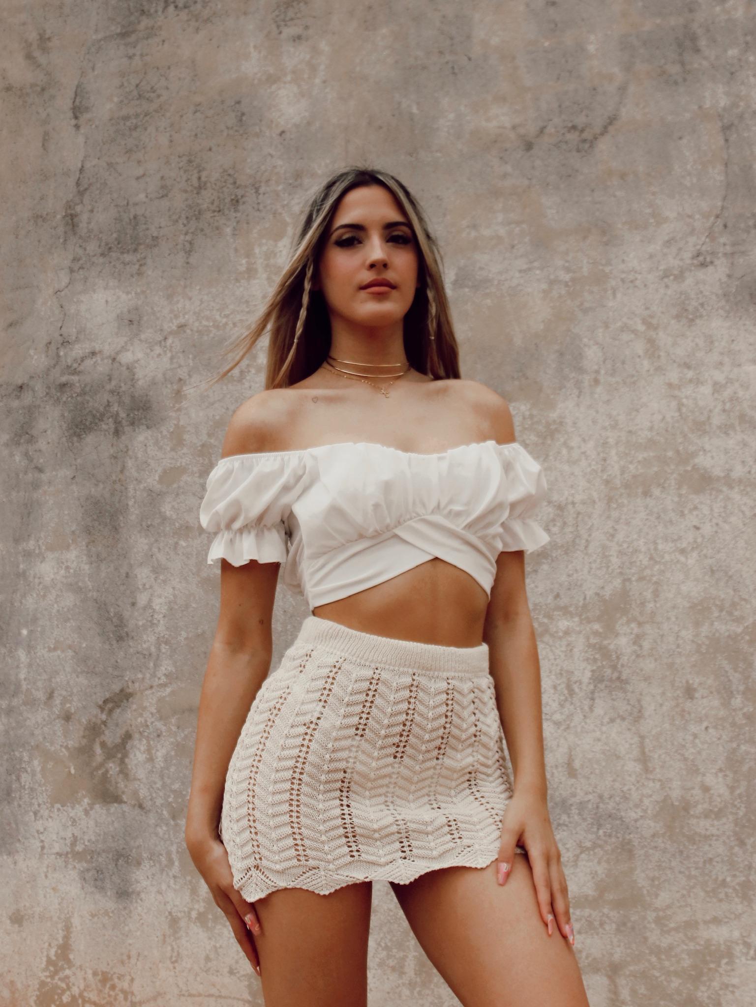 FALDA CROCHET