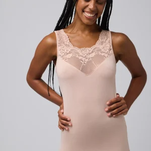 Camiseta térmica encaje sin mangas 70006