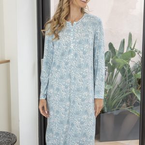 Camisón con canesú y tapeta