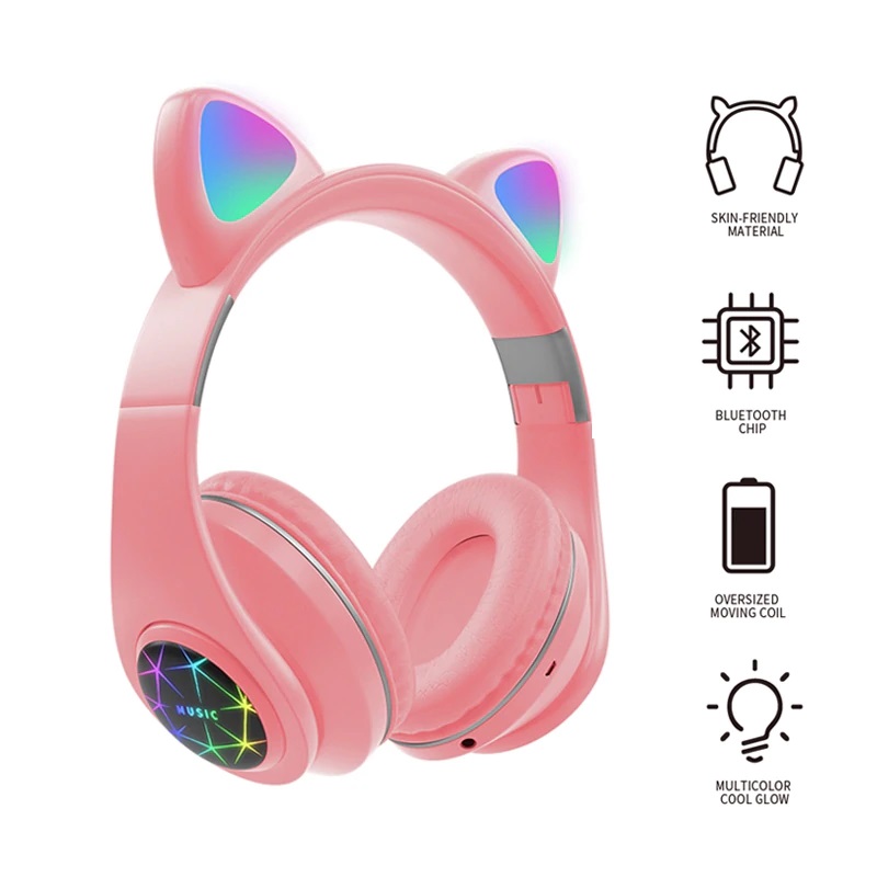 Auriculares Bluetooth Gatito - Imagen 3