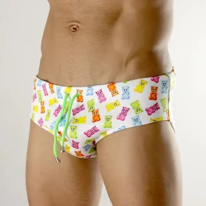 Bañador diablosos blanco