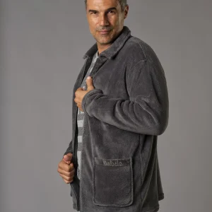 Bata para hombre polar ANTRACITA