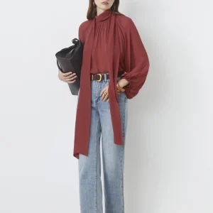 Blusa de muselina LINCOLN