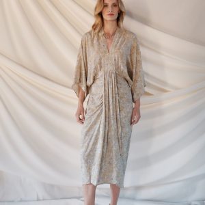 Kimono de Seda Estampado