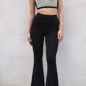 PANTALÓN CAMPANA NEGRO