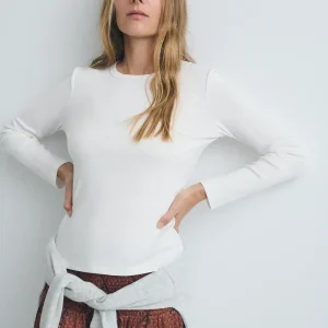 CAMISETA BÁSICA MANGA LARGA