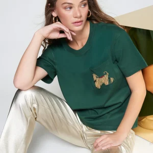 CAMISETAS PERRO PEDRERIA VERDE