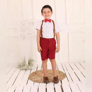 Camisas de Niño Lacitos Burgundy