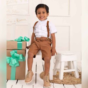 Camisas de Niño AnaRuga Blanca