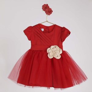 Vestidos de Niña Rojo con Tul