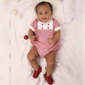 Bombacho Rayas Rojas con Botones