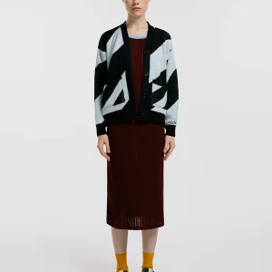 Cardigan Diagonal Mujer