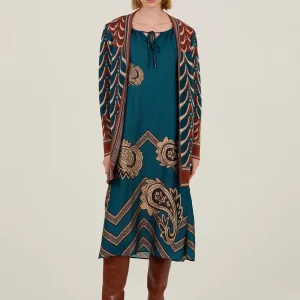 Cardigan 3/4 estampado