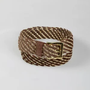 Cinturón trenzado