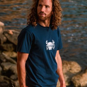 Camiseta de hombre azul – Ghost Crab