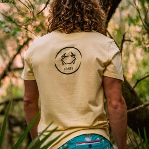 Camiseta de hombre amarilla – Sand Crab