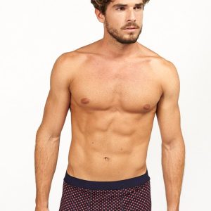 Bóxer de algodón estampado con estrellas