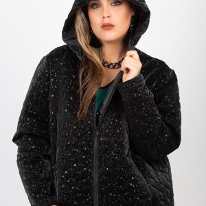 Chaqueta plumas gotas