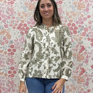 Blusa estampado cashmere