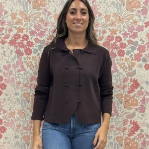 Chaqueta punto botones