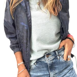 Rompevientos bomber camuflage