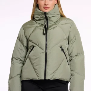 Chaqueta acolchada cuello alto Lux.