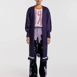 Maxicardigan Mujer Flecos