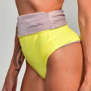 Megan Bottom Reversible – Amarillo Fluo y Avellana