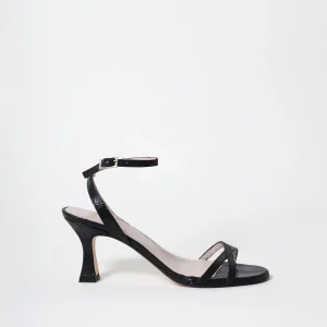 Sandalia Lila Cristaelle Negro