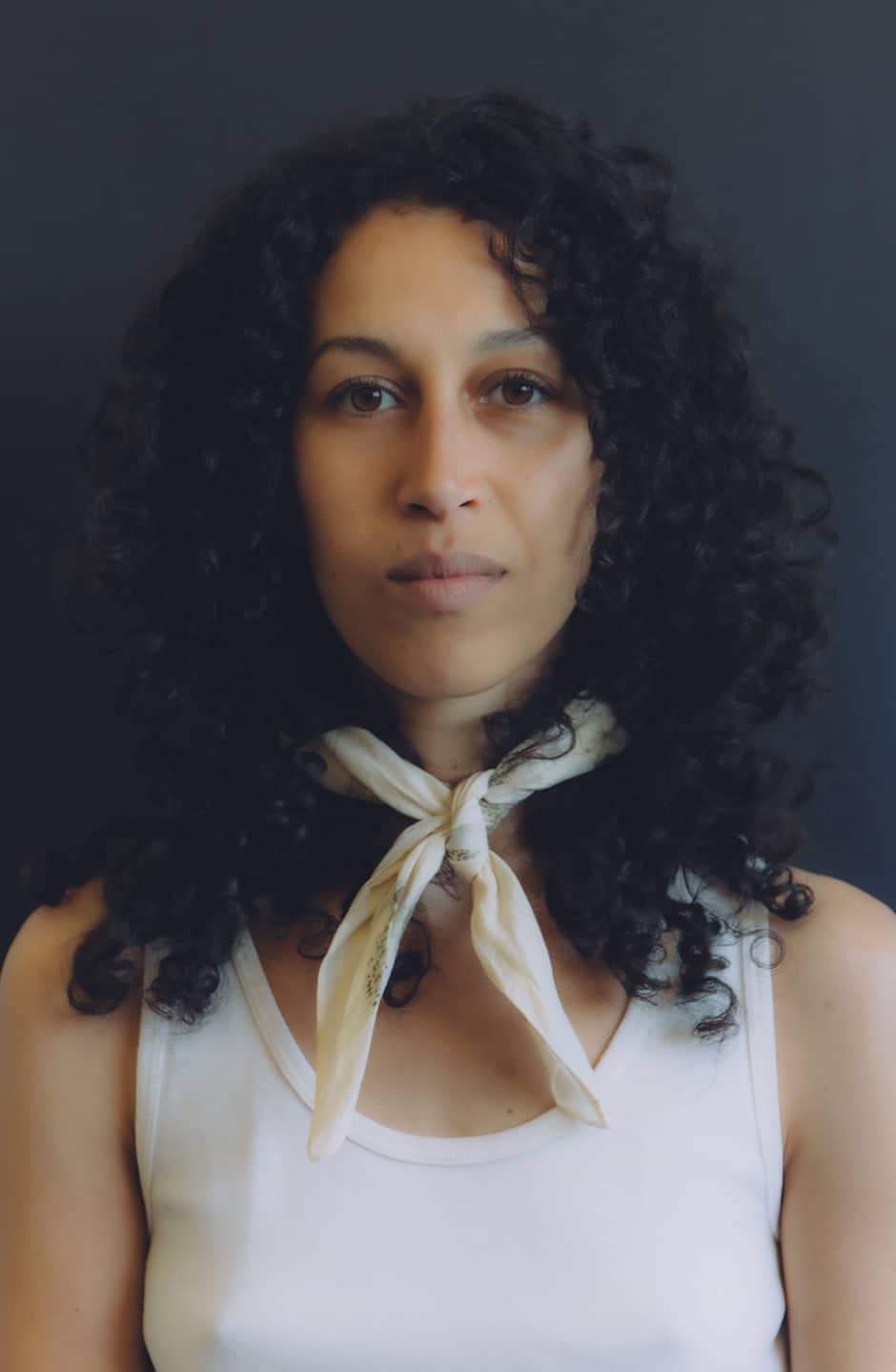 Pañuelo estampado botánico Rose - Imagen 9