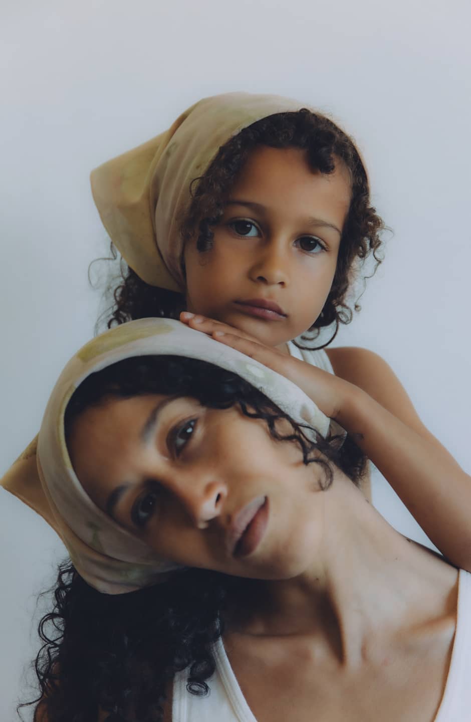 Pañuelo estampado botánico Uda - Imagen 9