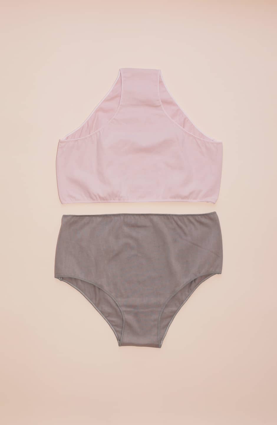 Pack 2 braguitas algodón orgánico altas color