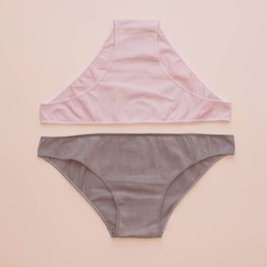 Pack 2 braguitas algodón orgánico color